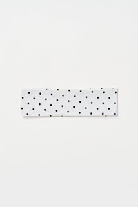 White Polka Dot