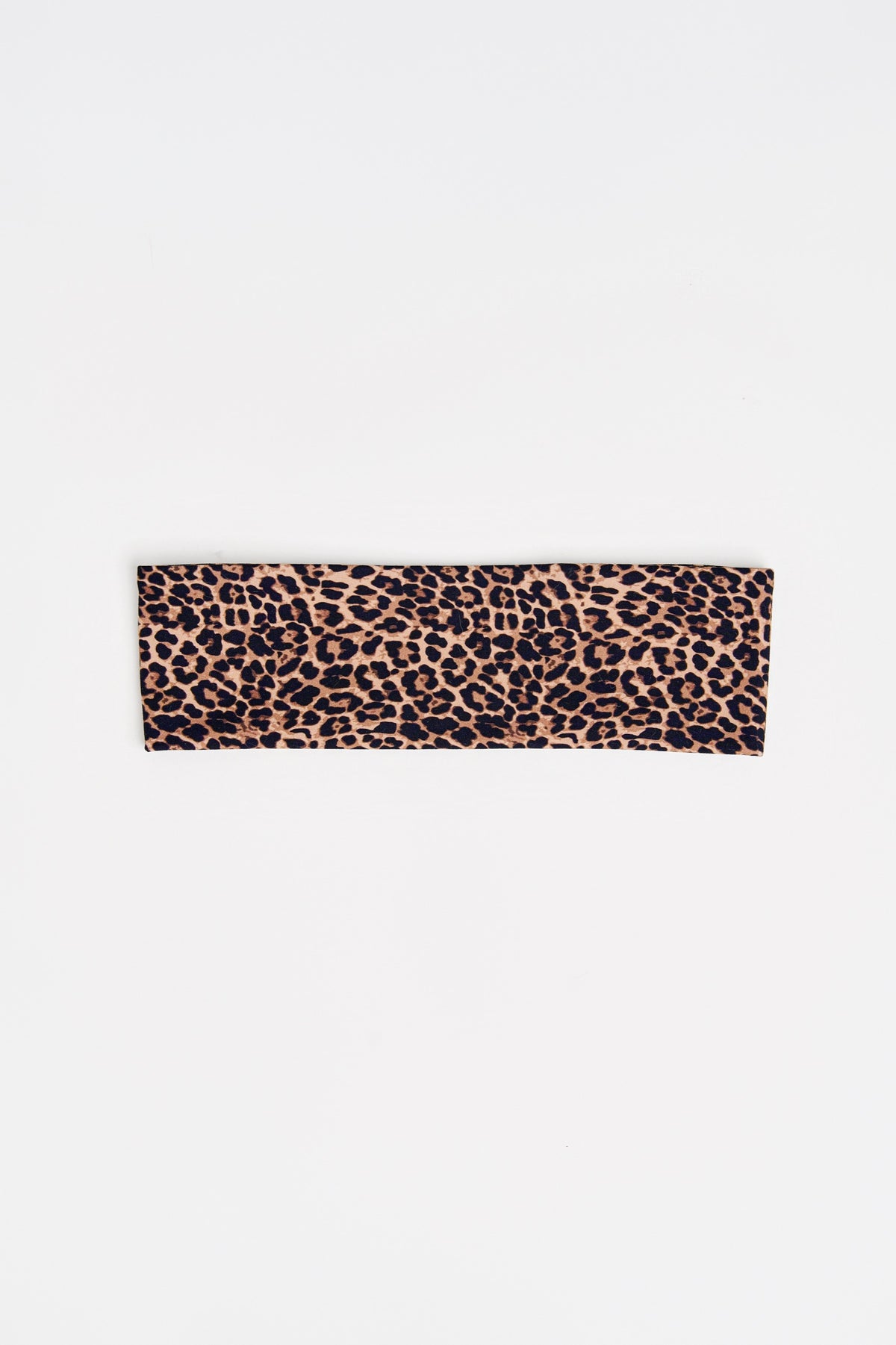 Performance Non-Slip Headband in Leopard