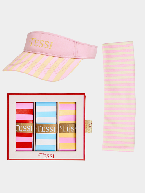Stripe Set in Pink Stripe