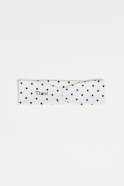 White Polka Dot