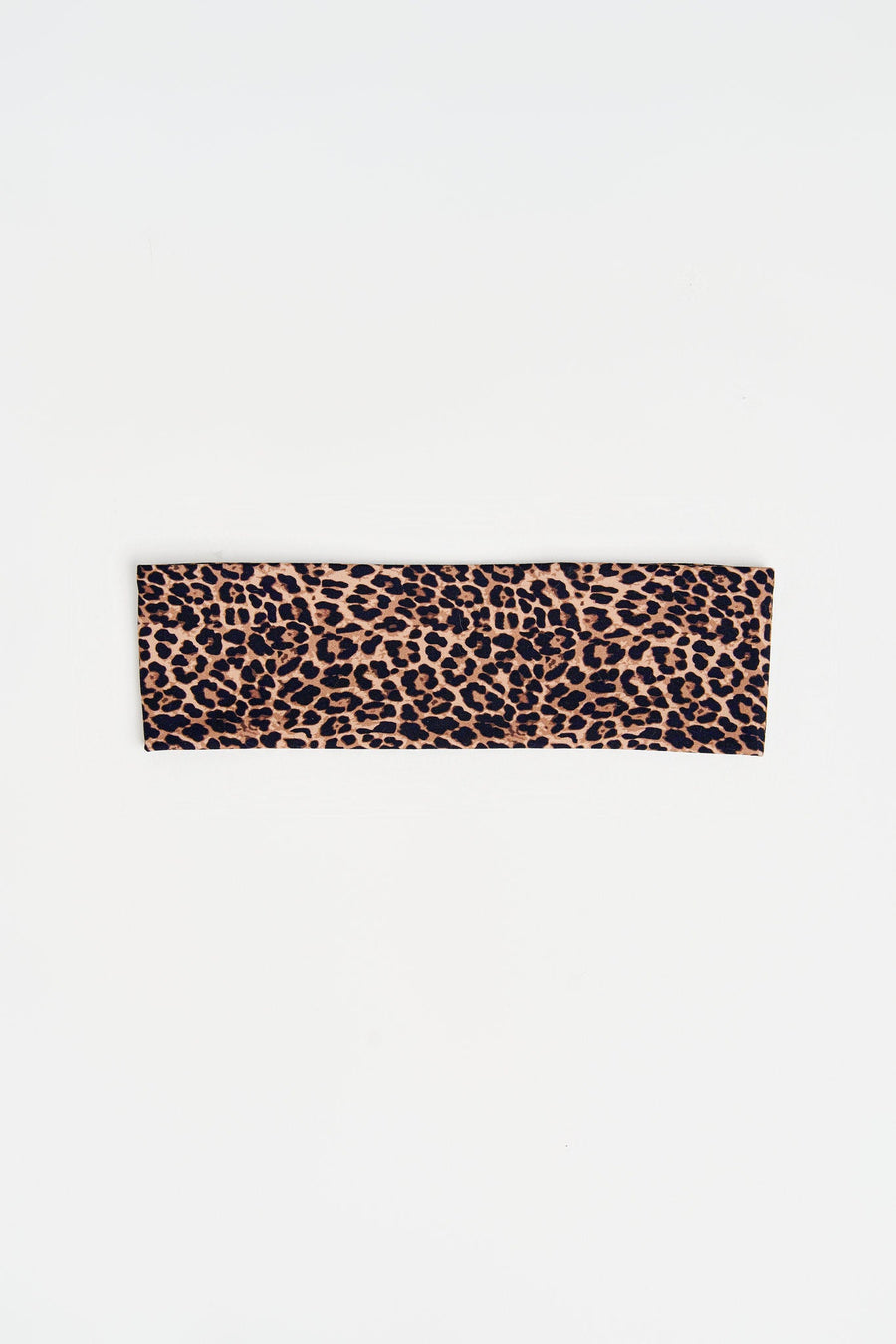 Performance Non-Slip Headband in Leopard