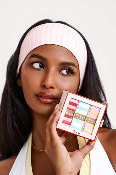 Pink and Yellow Stripe