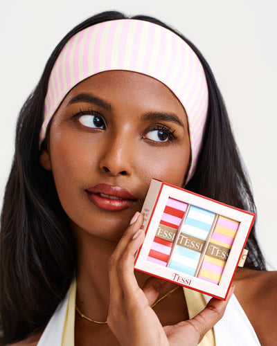Pink and Yellow Stripe